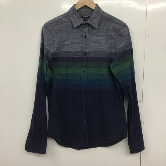 デシグアル Desigual シャツ、ブラウス 長袖 長袖シャツ プリントシャツ カラーシャツ S プリント マルチカラー / マルチカラー /  メンズ USED 古着 中古 10147981