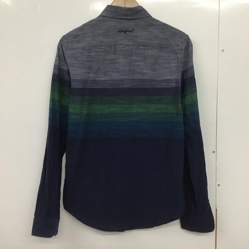 デシグアル Desigual シャツ、ブラウス 長袖 長袖シャツ プリントシャツ カラーシャツ S プリント マルチカラー / マルチカラー /  メンズ USED 古着 中古 10147981