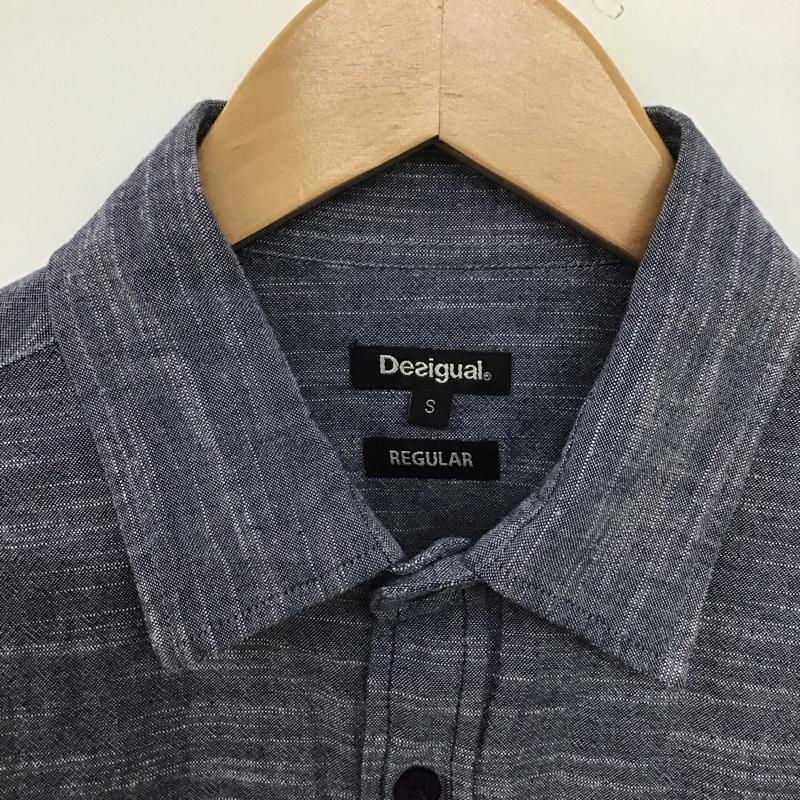 デシグアル Desigual シャツ、ブラウス 長袖 長袖シャツ プリントシャツ カラーシャツ S プリント マルチカラー / マルチカラー /  メンズ USED 古着 中古 10147981