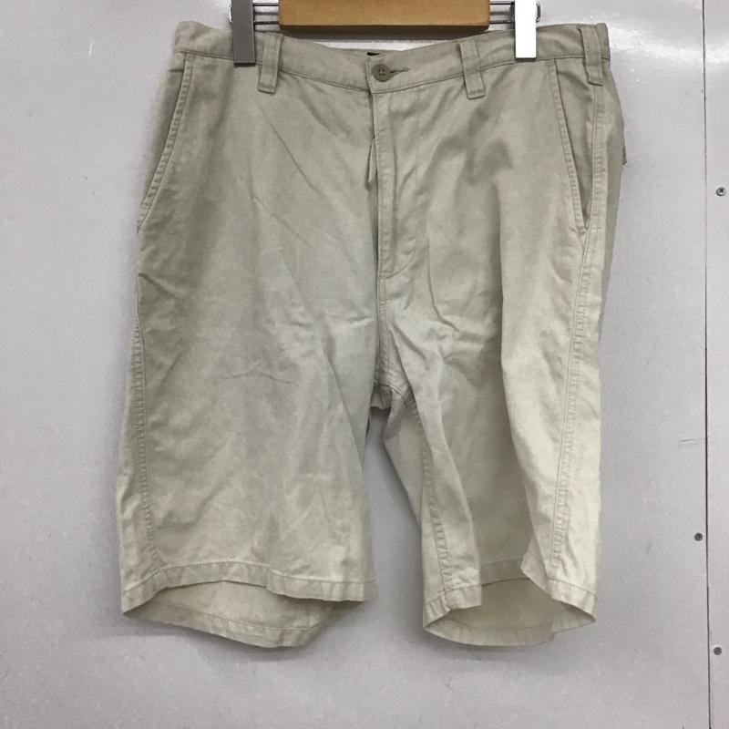 ノーティカ NAUTICA パンツ ショートパンツ ハーフパンツ ショートパンツ カジュアルパンツ 32インチ 無地 アイボリー / アイボリー /  メンズ USED 古着 中古 10147983