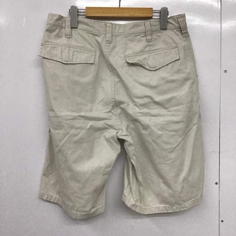 ノーティカ NAUTICA パンツ ショートパンツ ハーフパンツ ショートパンツ カジュアルパンツ 32インチ 無地 アイボリー / アイボリー /  メンズ USED 古着 中古 10147983
