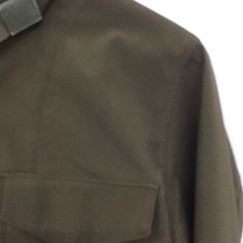 エイチビューティー＆ユースユナイテッドアローズ H BEAUTY&YOUTH UNITED ARROWS ジャケット、上着 ジャケット、ブレザー ミリタリージャケット 前ボタンジャケット スタンドカラー L 無地 カーキ / カーキ /  メンズ USED 古着 中古 10147999