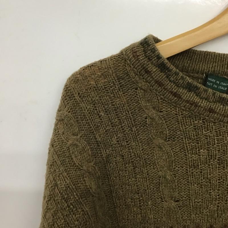 オールドリバー Old River ニット、セーター 長袖 長袖ニットカットソー クルーネック セーター L プリント マルチカラー / マルチカラー /  メンズ USED 古着 中古 10148017