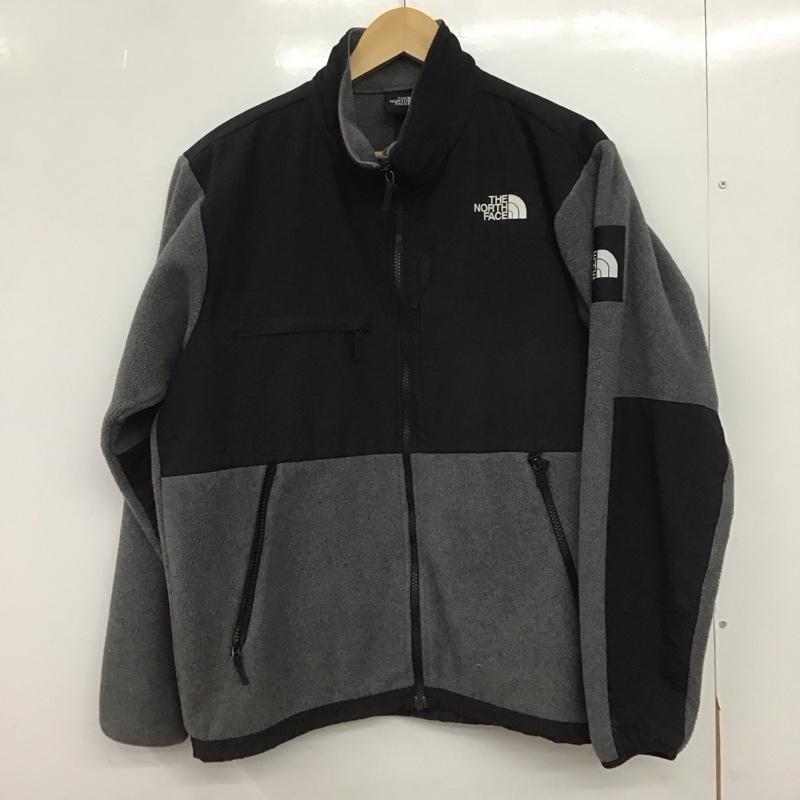 ザノースフェイス THE NORTH FACE ジャケット、上着 ジャンパー、ブルゾン na71951 デナリジャケット ジップアップフリースジャケット M ロゴ、文字 黒 / ブラック / X 灰 / グレー /  メンズ USED 古着 中古 10148045