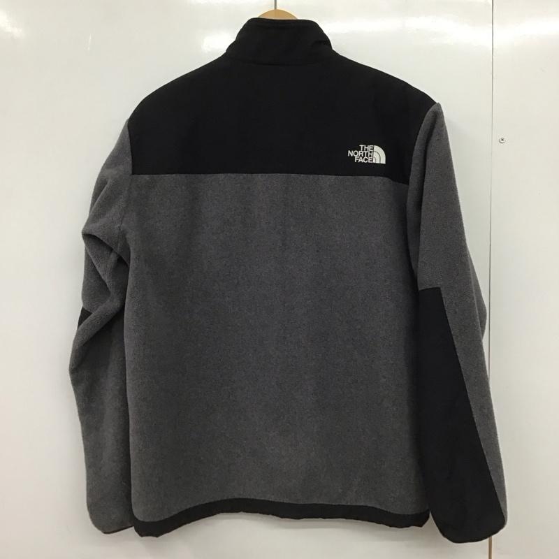 ザノースフェイス THE NORTH FACE ジャケット、上着 ジャンパー、ブルゾン na71951 デナリジャケット ジップアップフリースジャケット M ロゴ、文字 黒 / ブラック / X 灰 / グレー /  メンズ USED 古着 中古 10148045