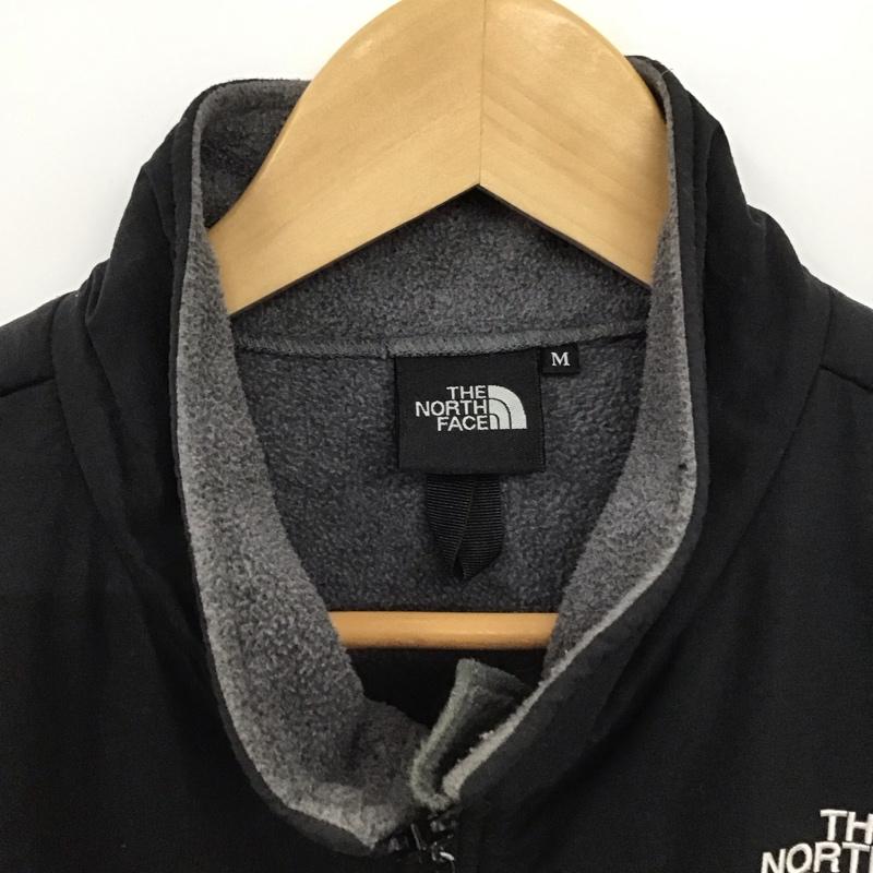 ザノースフェイス THE NORTH FACE ジャケット、上着 ジャンパー、ブルゾン na71951 デナリジャケット ジップアップフリースジャケット M ロゴ、文字 黒 / ブラック / X 灰 / グレー /  メンズ USED 古着 中古 10148045