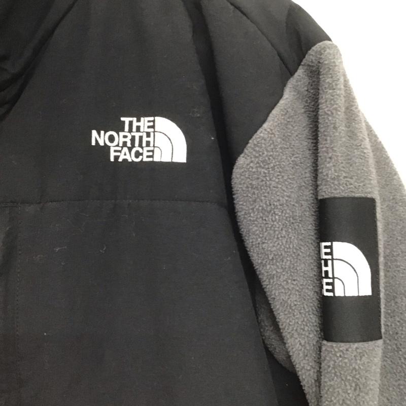 ザノースフェイス THE NORTH FACE ジャケット、上着 ジャンパー、ブルゾン na71951 デナリジャケット ジップアップフリースジャケット M ロゴ、文字 黒 / ブラック / X 灰 / グレー /  メンズ USED 古着 中古 10148045