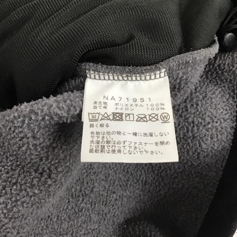 ザノースフェイス THE NORTH FACE ジャケット、上着 ジャンパー、ブルゾン na71951 デナリジャケット ジップアップフリースジャケット M ロゴ、文字 黒 / ブラック / X 灰 / グレー /  メンズ USED 古着 中古 10148045
