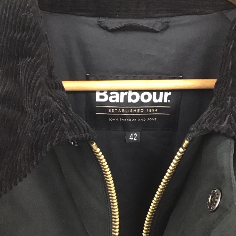 バーブァー Barbour ジャケット、上着 ジャンパー、ブルゾン 252mca1123 ビデイルオーバーサイズジャケット ノンワックス ラグランスリーブ ブルゾン 42 無地 黒 / ブラック /  メンズ USED 古着 中古 10148050