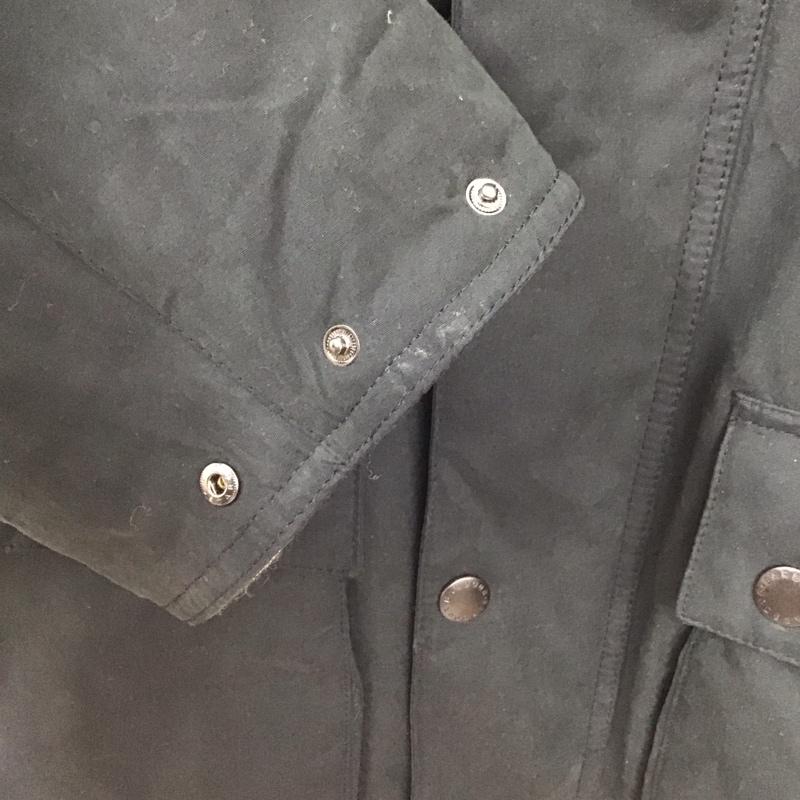 バーブァー Barbour ジャケット、上着 ジャンパー、ブルゾン 252mca1123 ビデイルオーバーサイズジャケット ノンワックス ラグランスリーブ ブルゾン 42 無地 黒 / ブラック /  メンズ USED 古着 中古 10148050