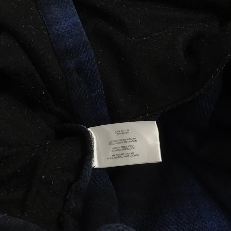 古着 USED シャツ、ブラウス 長袖 長袖シャツ チェックシャツ カラーシャツ 厚手 XL チェック 青 / ブルー /  メンズ USED 古着 中古 10148057