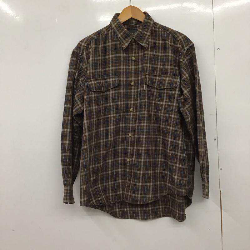 ジャック・ウルフスキン Jack Wolfskin シャツ、ブラウス 長袖 長袖シャツ チェックシャツ カラーシャツ L チェック マルチカラー / マルチカラー /  メンズ USED 古着 中古 10148071