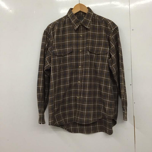 ジャック・ウルフスキン Jack Wolfskin シャツ、ブラウス 長袖 長袖シャツ チェックシャツ カラーシャツ L チェック マルチカラー / マルチカラー /  メンズ USED 古着 中古 10148071