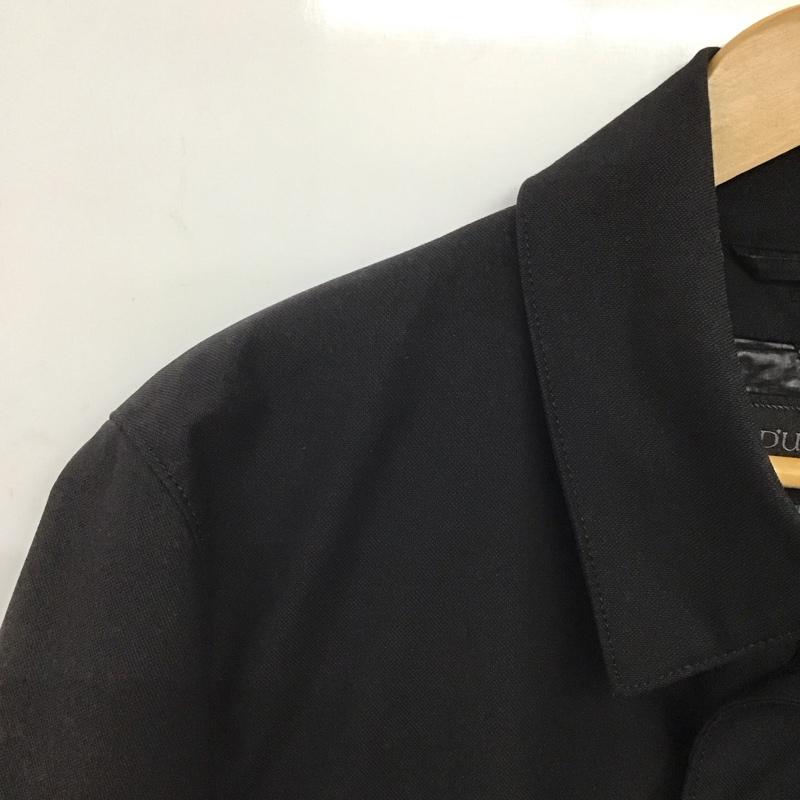 ダーバン DURBAN コート コート一般 ロングコート カラージャケット アウター LL 無地 黒 / ブラック /  メンズ USED 古着 中古 10148072