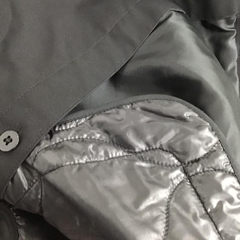ダーバン DURBAN コート コート一般 ロングコート カラージャケット アウター LL 無地 黒 / ブラック /  メンズ USED 古着 中古 10148072