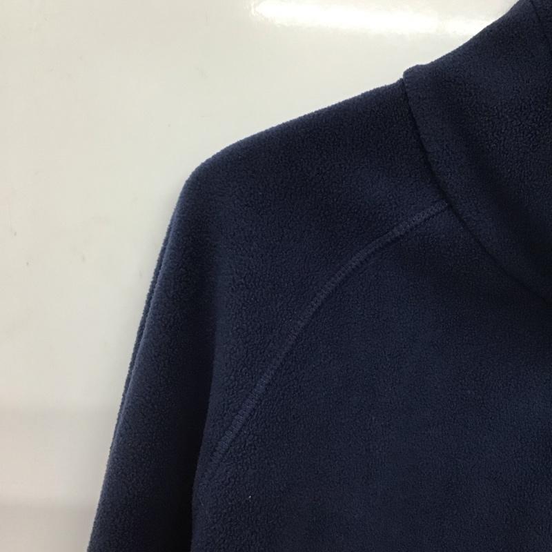 ペンフィールド Penfield ジャケット、上着 ジャンパー、ブルゾン ジップアップフリースジャケット アウター スタンドカラー XL ロゴ、文字 紺 / ネイビー /  メンズ USED 古着 中古 10148077