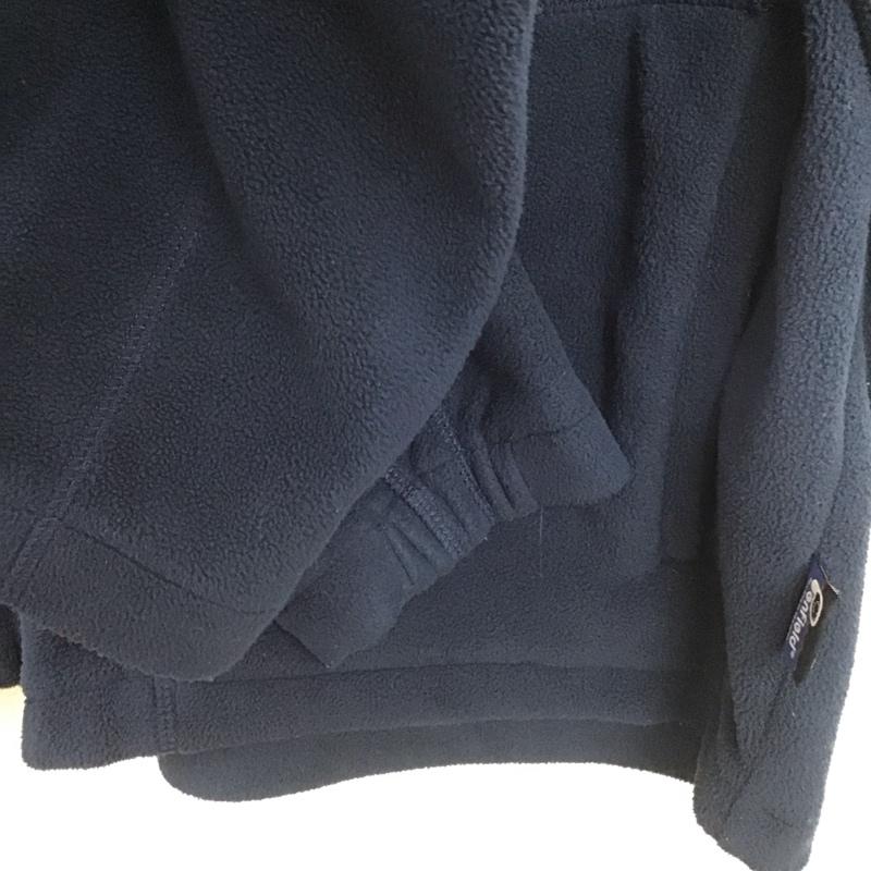 ペンフィールド Penfield ジャケット、上着 ジャンパー、ブルゾン ジップアップフリースジャケット アウター スタンドカラー XL ロゴ、文字 紺 / ネイビー /  メンズ USED 古着 中古 10148077