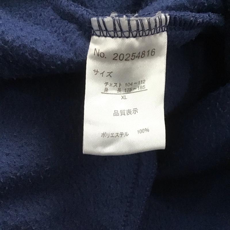 ペンフィールド Penfield ジャケット、上着 ジャンパー、ブルゾン ジップアップフリースジャケット アウター スタンドカラー XL ロゴ、文字 紺 / ネイビー /  メンズ USED 古着 中古 10148077