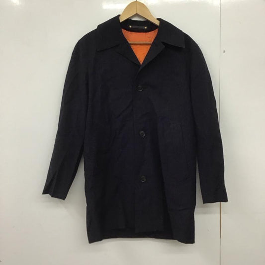 ポールスミス Paul Smith ジャケット、上着 ジャンパー、ブルゾン カジュアルジャケット アウター カラージャケット フロントボタン S 無地 紺 / ネイビー /  メンズ USED 古着 中古 10148083