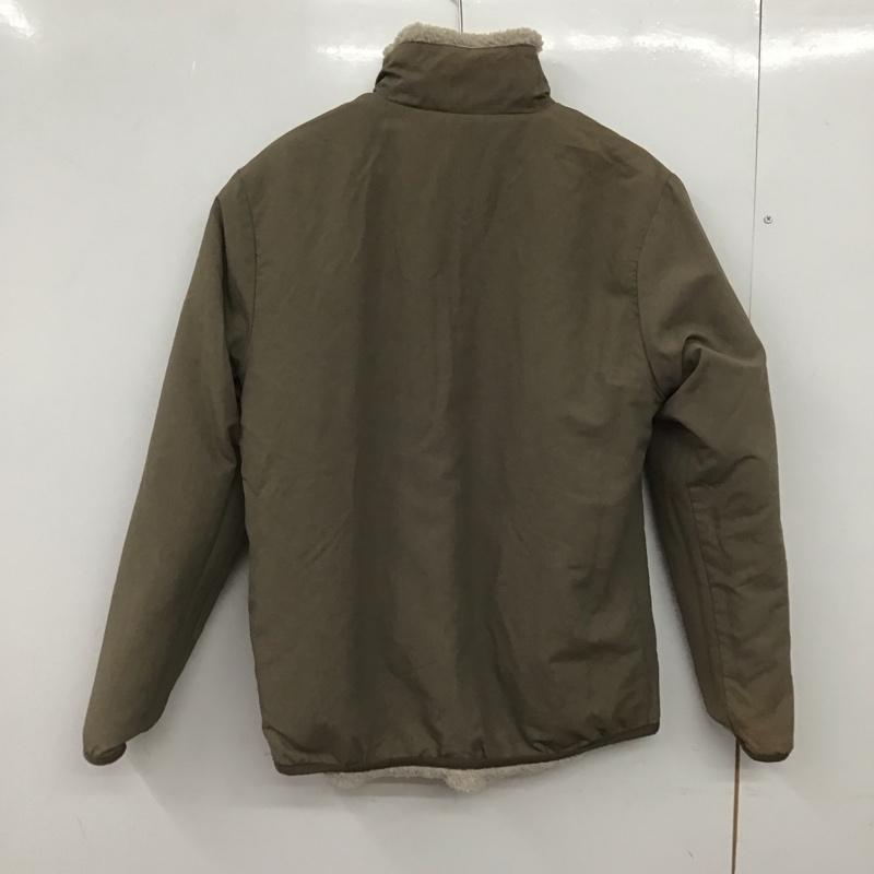 ザラ ZARA ジャケット、上着 ジャンパー、ブルゾン ジップアップジャケット フリースジャケット アウター リバーシブル M 無地 ベージュ / ベージュ /  メンズ USED 古着 中古 10148088