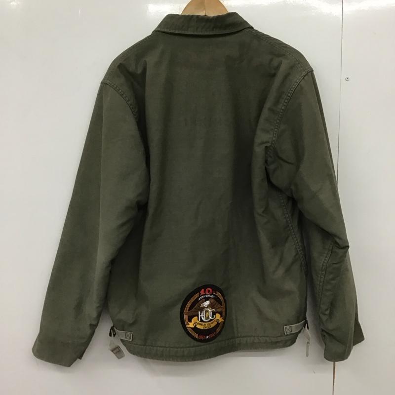 ミリタリー ミリタリー ジャケット、上着 ジャンパー、ブルゾン U.S.NAVY Cold weather permeable type1 L 無地 カーキ / カーキ /  メンズ USED 古着 中古 10148091