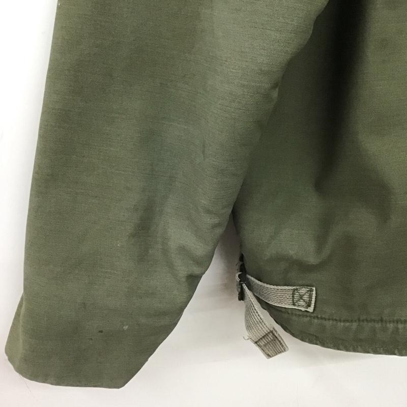 ミリタリー ミリタリー ジャケット、上着 ジャンパー、ブルゾン U.S.NAVY Cold weather permeable type1 L 無地 カーキ / カーキ /  メンズ USED 古着 中古 10148091