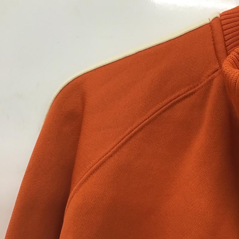アバクロンビーアンドフィッチ ABERCROMBIE&FITCH ジャケット、上着 ジャンパー、ブルゾン ジップアップジャケット ジャージ スタンドカラー L ロゴ、文字 橙 / オレンジ /  メンズ USED 古着 中古 10148093