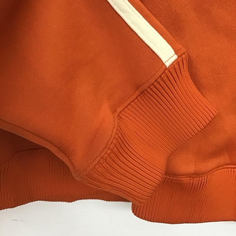 アバクロンビーアンドフィッチ ABERCROMBIE&FITCH ジャケット、上着 ジャンパー、ブルゾン ジップアップジャケット ジャージ スタンドカラー L ロゴ、文字 橙 / オレンジ /  メンズ USED 古着 中古 10148093