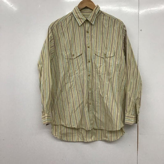 シェラデザイン SIERRA DESIGNS シャツ、ブラウス 長袖 長袖シャツ ストライプシャツ カラーシャツ L ストライプ マルチカラー / マルチカラー /  メンズ USED 古着 中古 10148098