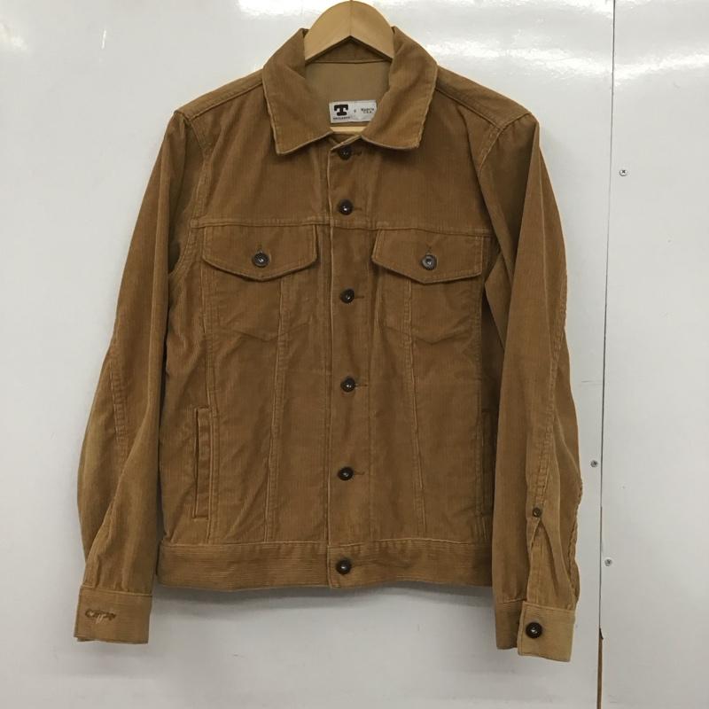 テラソン TELLASON ジャケット、上着 ジャケット、ブレザー 長袖ジャケット アウター 前ボタン カラージャケット コーデュロイジャケット S 無地 ベージュ / ベージュ /  メンズ USED 古着 中古 10148114