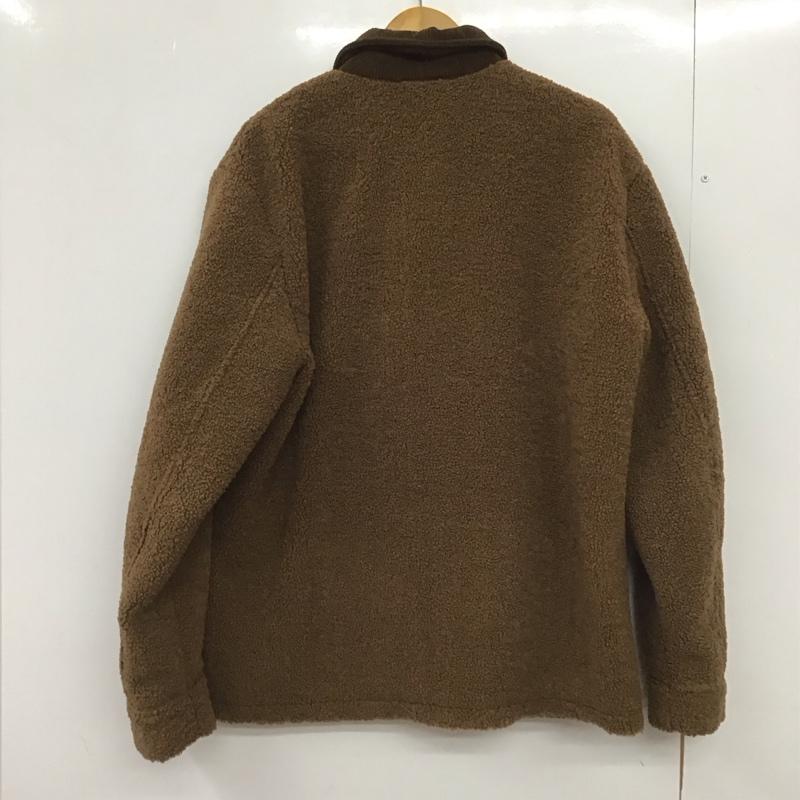 ザラ ZARA ジャケット、上着 ジャンパー、ブルゾン カジュアルジャケット アウター カラージャケット L 無地 茶 / ブラウン /  メンズ USED 古着 中古 10148129