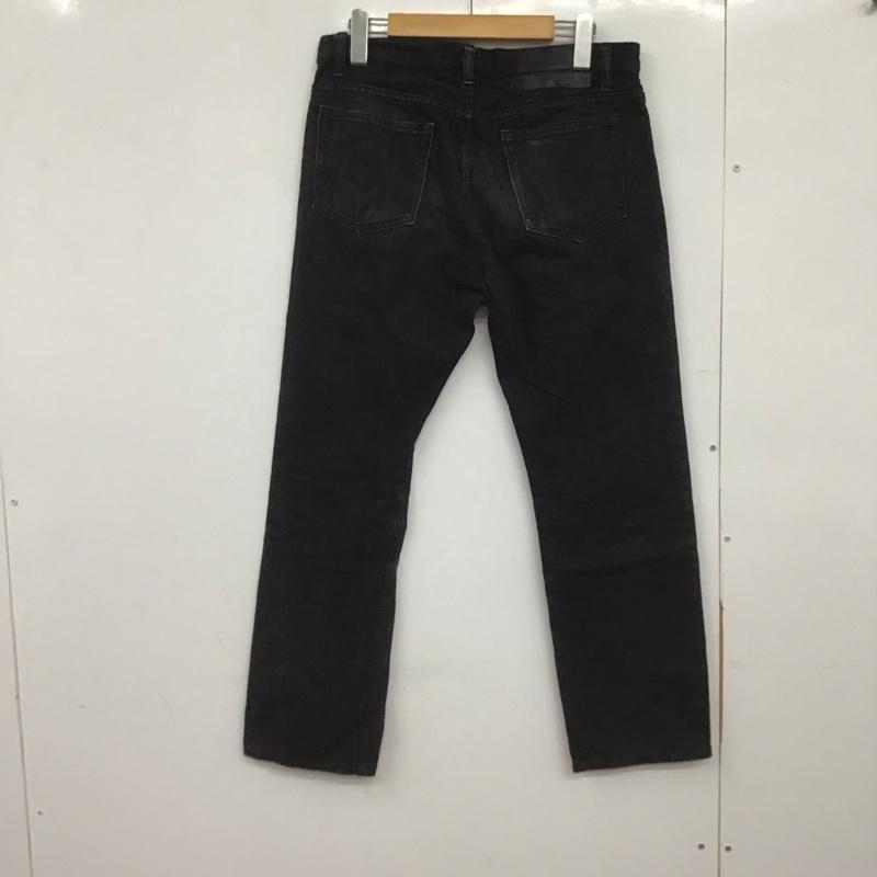 ラグス マックレガー RAGS McGREGOR パンツ デニム、ジーンズ デニムパンツ スリムパンツ カジュアルパンツ 32インチ 無地 黒 / ブラック /  メンズ USED 古着 中古 10148142