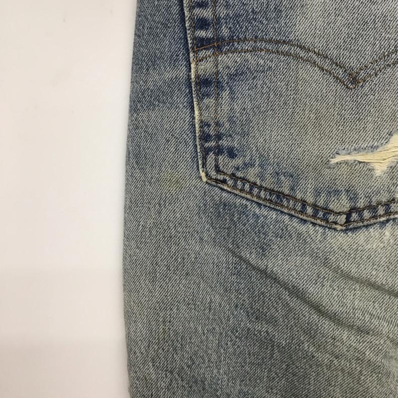 リーバイス Levi s パンツ デニム、ジーンズ デニムパンツ ワイドパンツ カジュアルパンツ 40インチ 無地 インディゴ / インディゴ /  メンズ USED 古着 中古 10148143