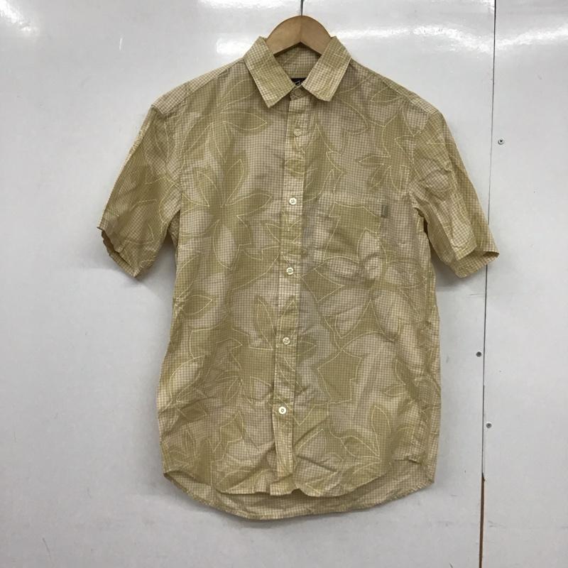 ステューシー STUSSY シャツ、ブラウス 半袖 半袖シャツ プリントシャツ ポケットシャツ S プリント ベージュ / ベージュ /  メンズ USED 古着 中古 10148145