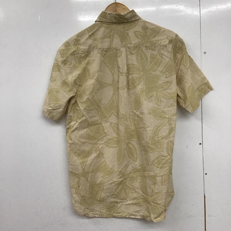 ステューシー STUSSY シャツ、ブラウス 半袖 半袖シャツ プリントシャツ ポケットシャツ S プリント ベージュ / ベージュ /  メンズ USED 古着 中古 10148145