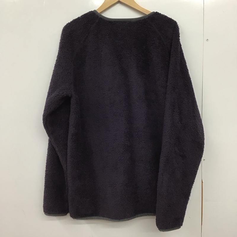 パタゴニア patagonia ジャケット、上着 ジャンパー、ブルゾン 25895fa20 長袖フリーストップス プルオーバー ラグラン XL ロゴ、文字 紫 / パープル /  メンズ USED 古着 中古 10148155