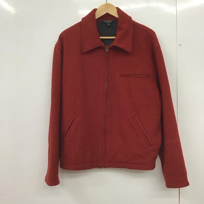 オシュコシュ OSHKOSH ジャケット、上着 ジャンパー、ブルゾン ジップアップジャケット アウター 古着 カラージャケット 90s L 無地 赤 / レッド /  メンズ USED 古着 中古 10148161