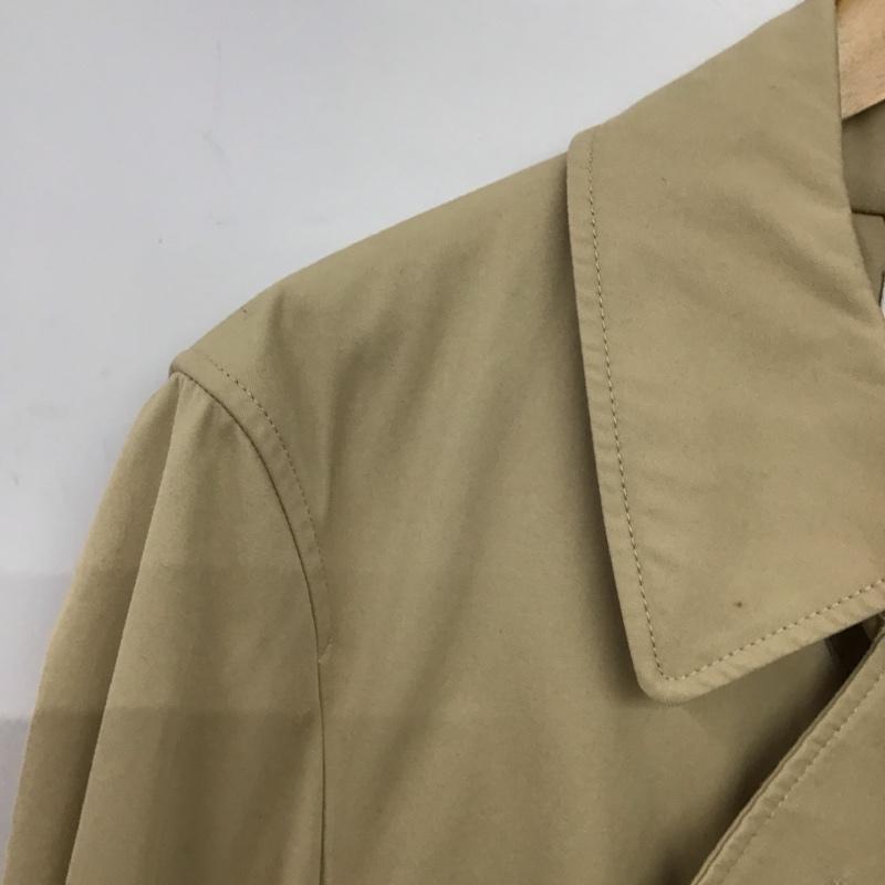 グリーンレーベルリラクシング green label relaxing コート コート一般 ロングコートジャケット アウター カラージャケット M 無地 ベージュ / ベージュ /  メンズ USED 古着 中古 10148168