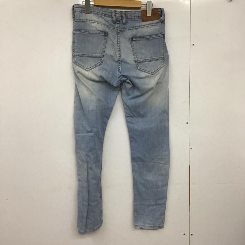 ザラメン ZARA MAN パンツ デニム、ジーンズ デニムパンツ スリムパンツ カジュアルパンツ ストレッチパンツ 40インチ 無地 インディゴ / インディゴ /  メンズ USED 古着 中古 10148176
