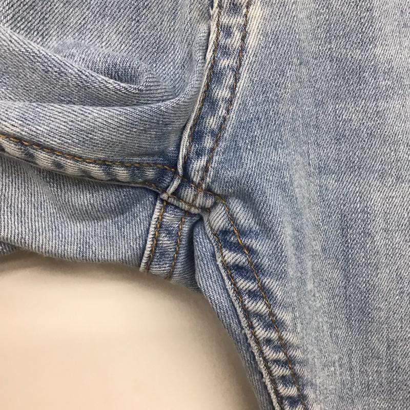 ザラメン ZARA MAN パンツ デニム、ジーンズ デニムパンツ スリムパンツ カジュアルパンツ ストレッチパンツ 40インチ 無地 インディゴ / インディゴ /  メンズ USED 古着 中古 10148176