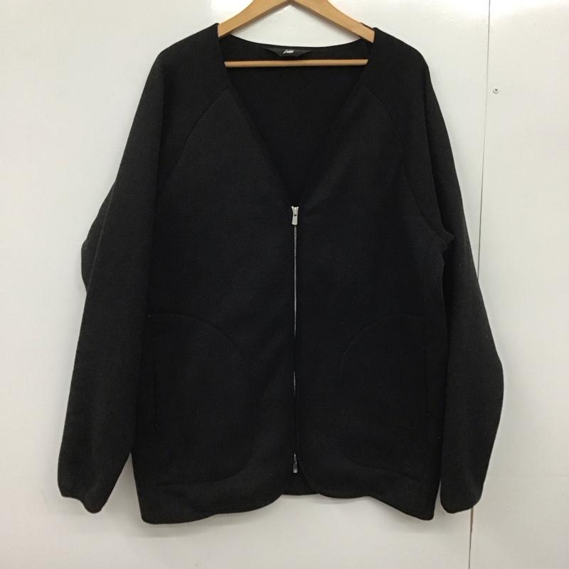 ニューバランス New Balance カーディガン 長袖 amj25006 MET24Cardigan ジップアップ XL 無地 黒 / ブラック /  メンズ USED 古着 中古 10148179