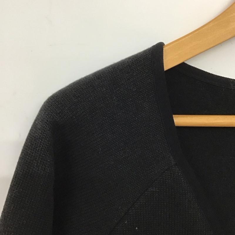 ニューバランス New Balance カーディガン 長袖 amj25006 MET24Cardigan ジップアップ XL 無地 黒 / ブラック /  メンズ USED 古着 中古 10148179