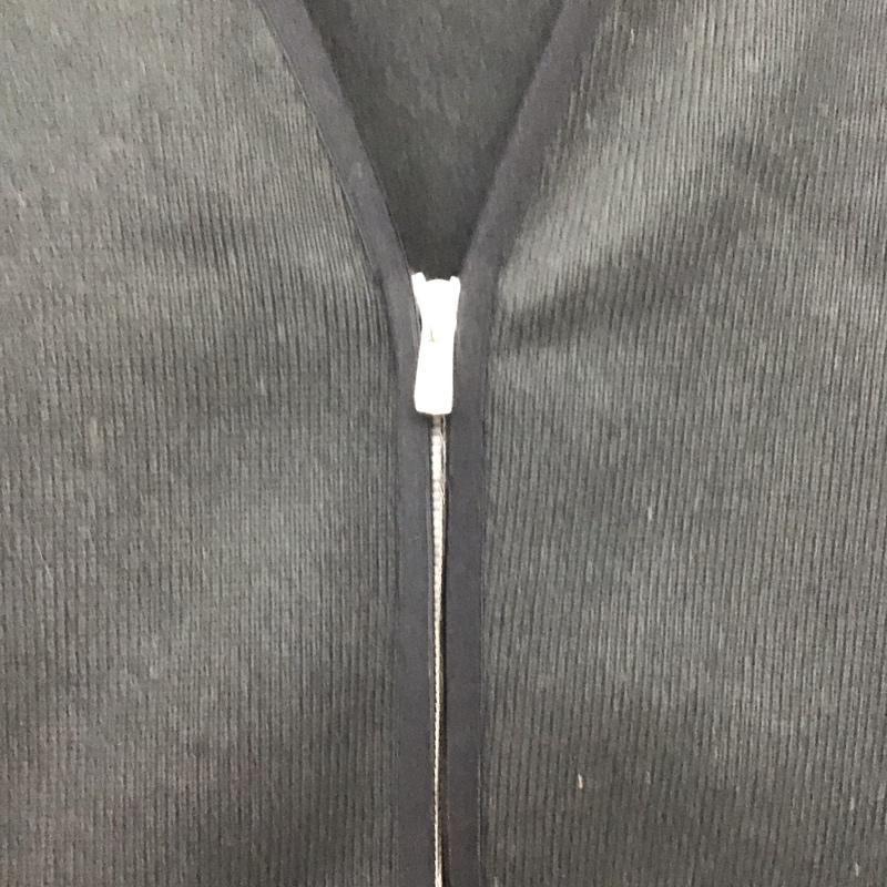 ニューバランス New Balance カーディガン 長袖 amj25006 MET24Cardigan ジップアップ XL 無地 黒 / ブラック /  メンズ USED 古着 中古 10148179