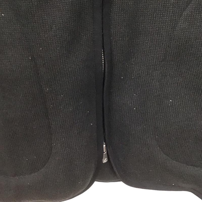 ニューバランス New Balance カーディガン 長袖 amj25006 MET24Cardigan ジップアップ XL 無地 黒 / ブラック /  メンズ USED 古着 中古 10148179
