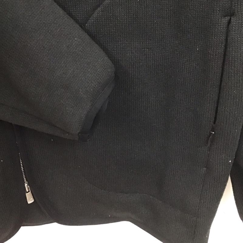 ニューバランス New Balance カーディガン 長袖 amj25006 MET24Cardigan ジップアップ XL 無地 黒 / ブラック /  メンズ USED 古着 中古 10148179
