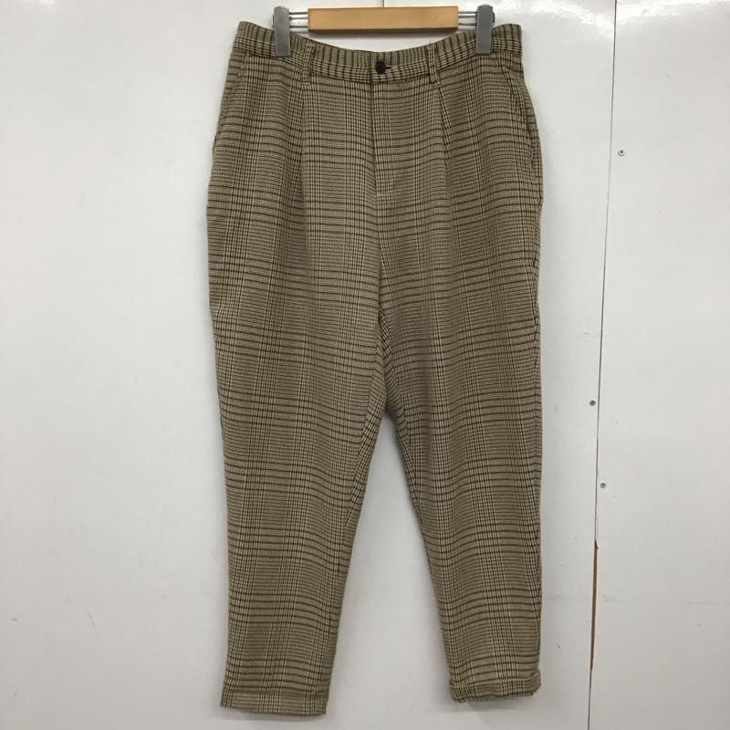 ザラ ZARA パンツ スラックス スラックスパンツ ワイドパンツ 38インチ チェック マルチカラー / マルチカラー /  メンズ USED 古着 中古 10148185