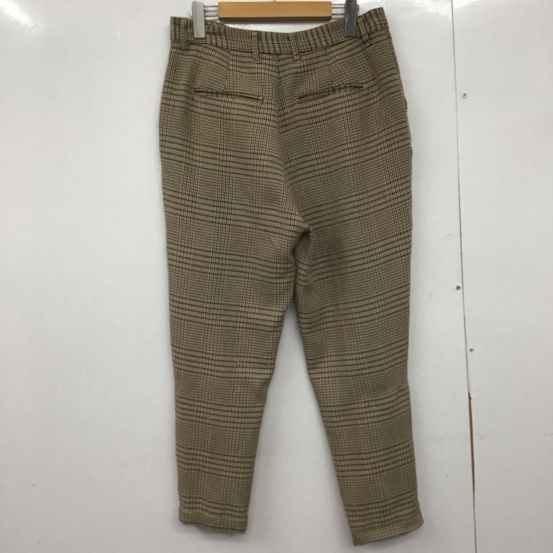 ザラ ZARA パンツ スラックス スラックスパンツ ワイドパンツ 38インチ チェック マルチカラー / マルチカラー /  メンズ USED 古着 中古 10148185