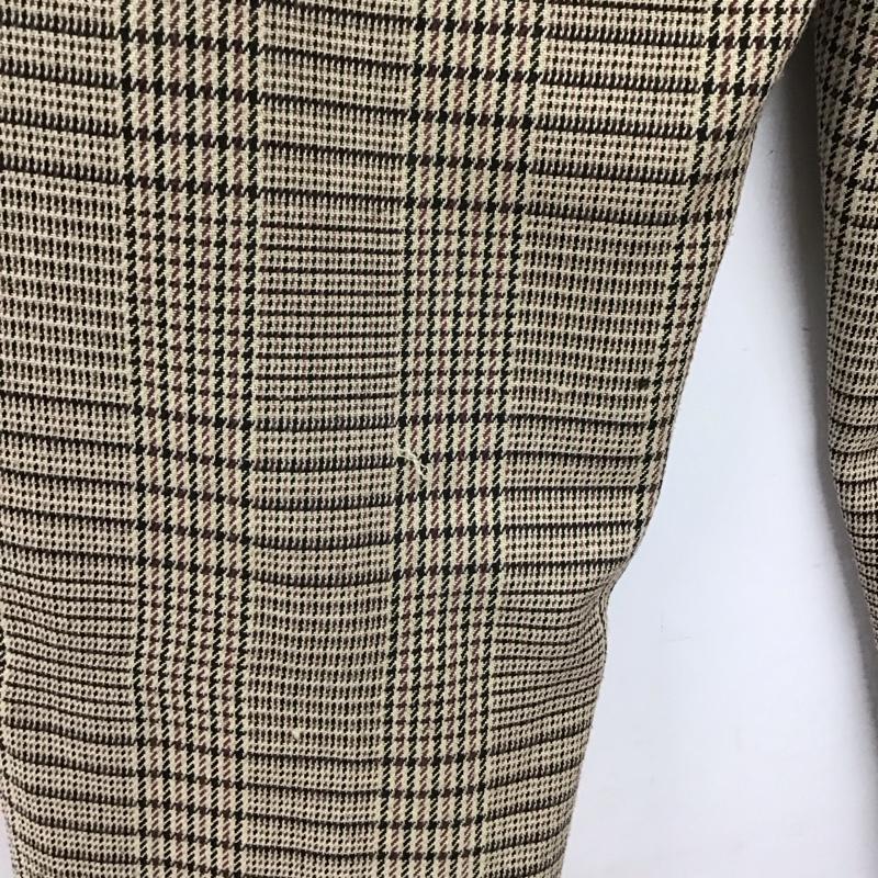 ザラ ZARA パンツ スラックス スラックスパンツ ワイドパンツ 38インチ チェック マルチカラー / マルチカラー /  メンズ USED 古着 中古 10148185