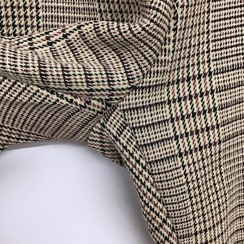 ザラ ZARA パンツ スラックス スラックスパンツ ワイドパンツ 38インチ チェック マルチカラー / マルチカラー /  メンズ USED 古着 中古 10148185