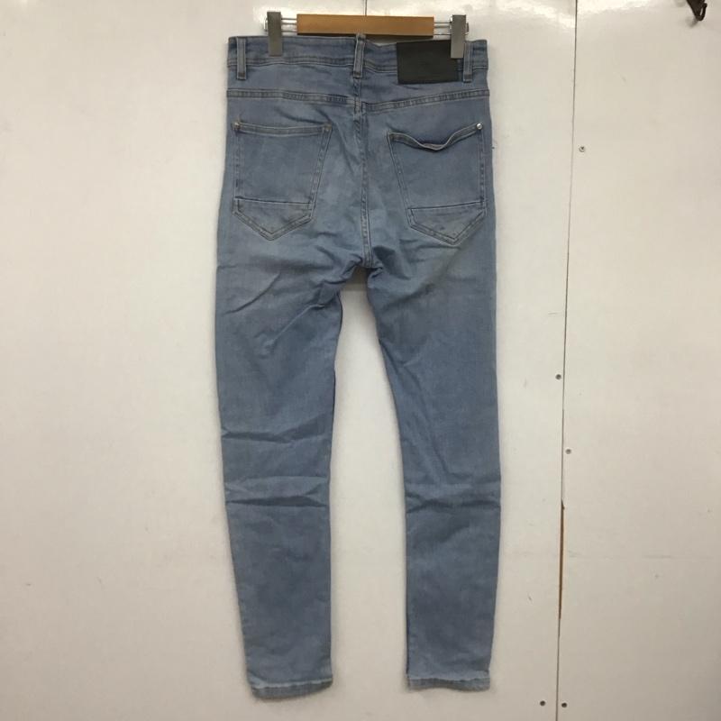 ザラ ZARA パンツ デニム、ジーンズ デニムパンツ スリムパンツ カジュアルパンツ ストレッチパンツ 40インチ 無地 インディゴ / インディゴ /  メンズ USED 古着 中古 10148187